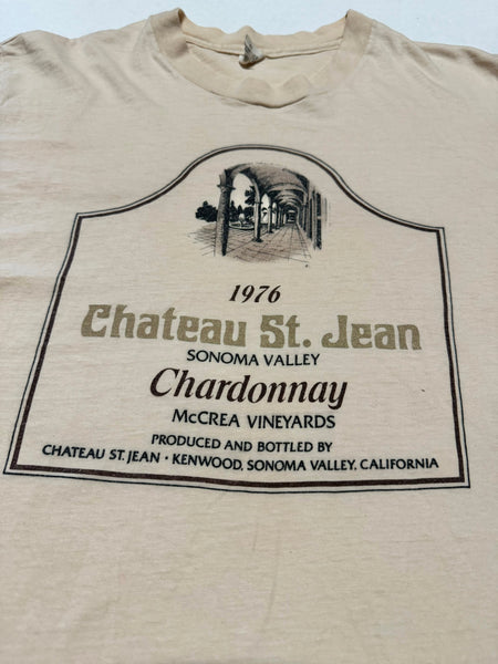 Vintage Chateau St Jean Chardonnay T-shirt (L)