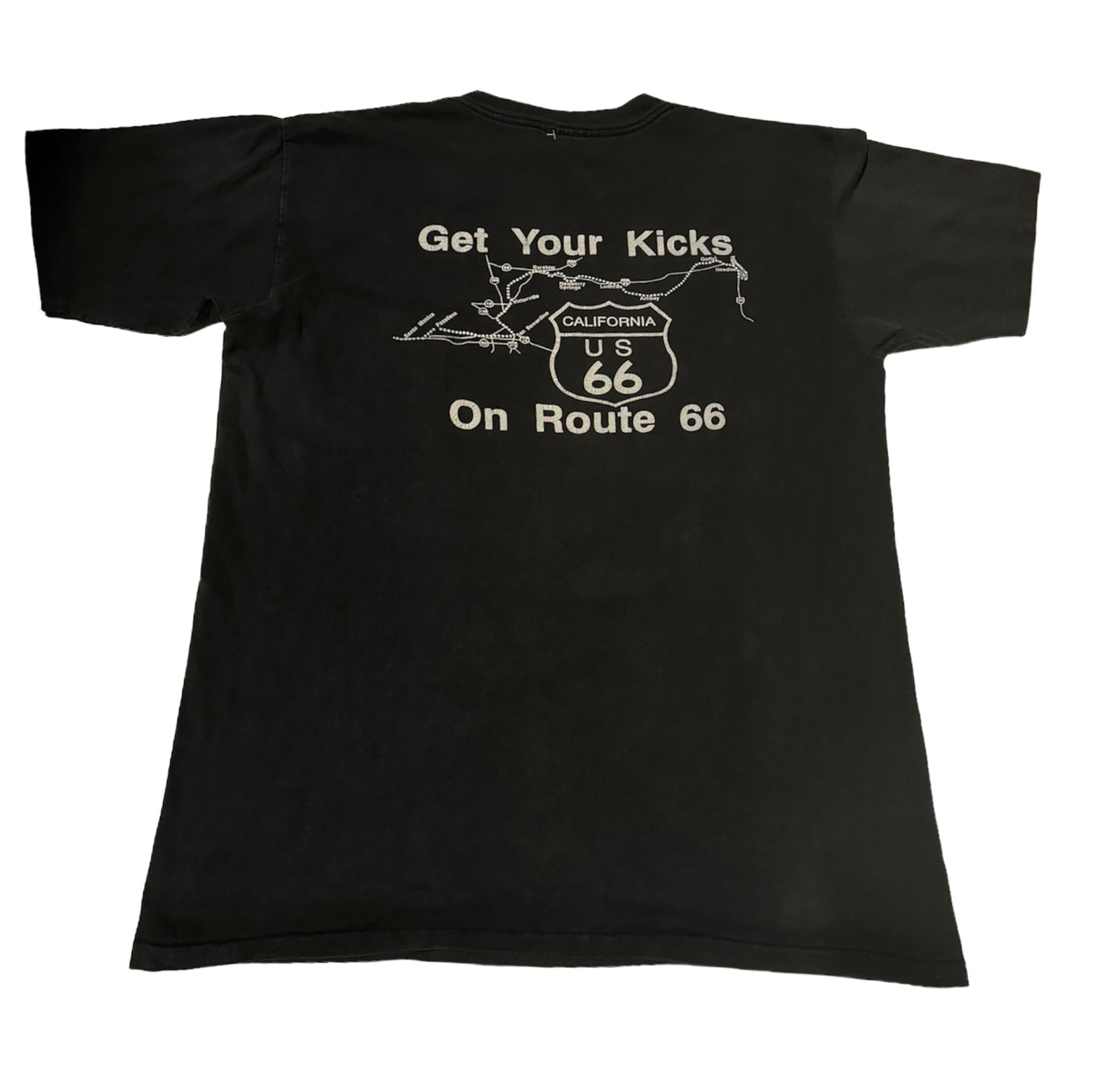 Vintage ‘Get Your Kicks on Route 66’ T-shirt (XXL)
