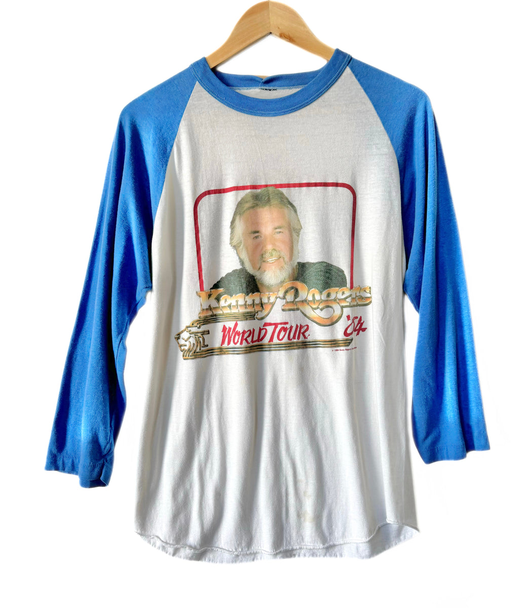 Vintage Kenny Rogers concert store hoodie