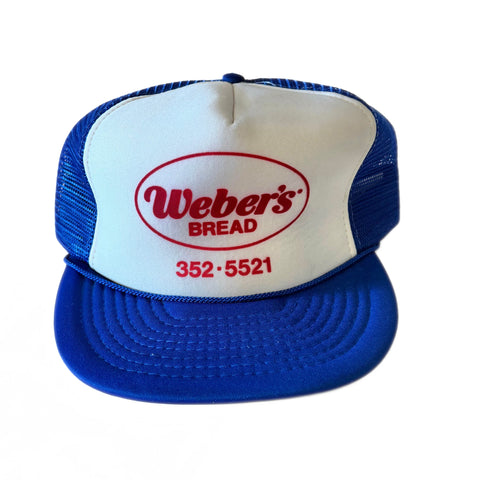 Vintage Webers Bread Trucker Hat