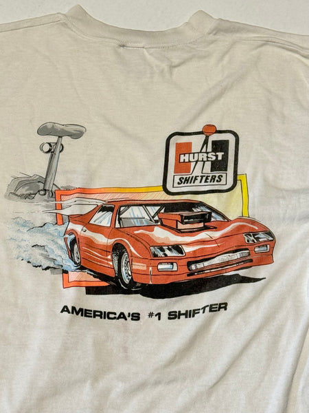 Hurst Shifters Car Racing Vintage Shirt (L)