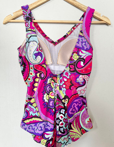Vintage Swimsuit -Psychedelic Magenta (S)