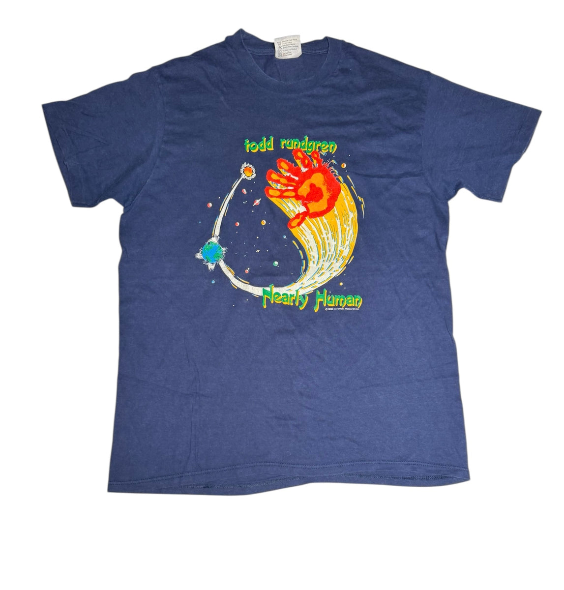 Vintage Todd Rundgren- Nearly Human Tour T-shirt (M-L) – Route 66