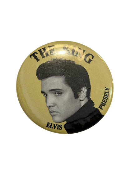 The King Elvis - Large Badge - 6.5cm