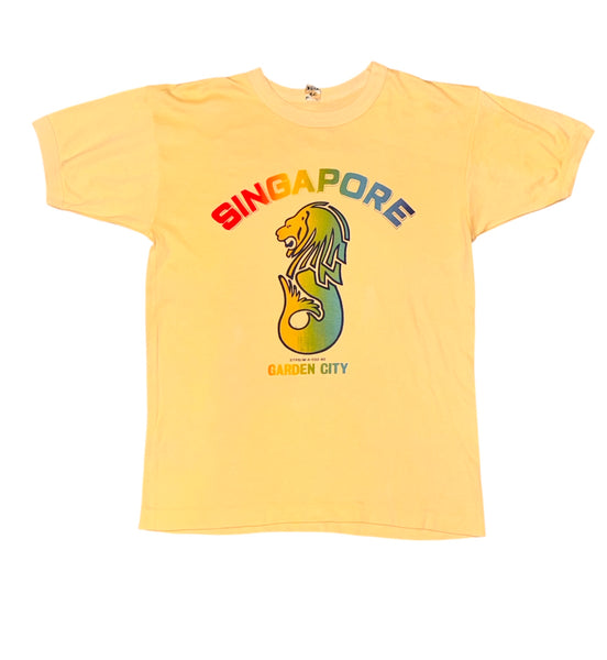 Vintage Singapore Garden City Ringer T-shirt (M)