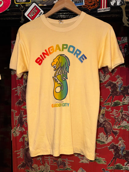 Vintage Singapore Garden City Ringer T-shirt (M)