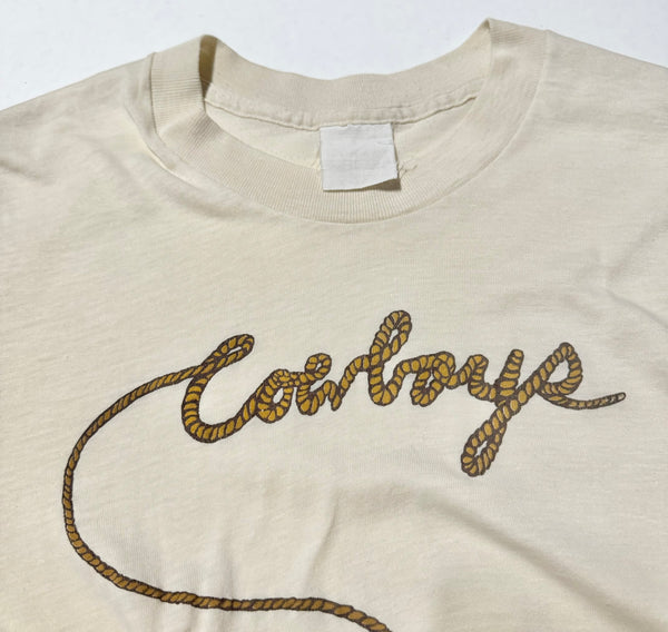 Vintage Cream Cowboys T-shirt (XS)