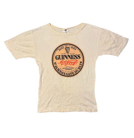 Vintage Guinness Baby Ringer T-shirt (XS/S)