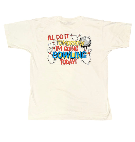 Vintage “I’m Going Bowling Today” T-shirt (L)
