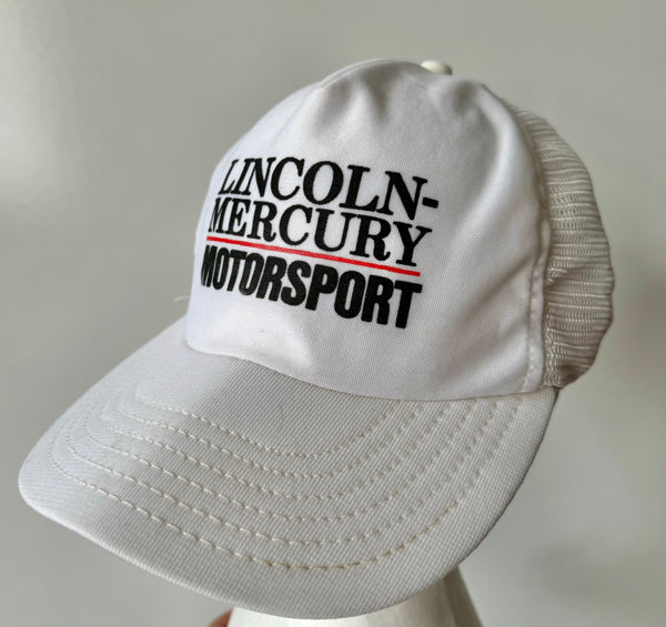 Vintage Lincoln Motorsport Trucker Hat