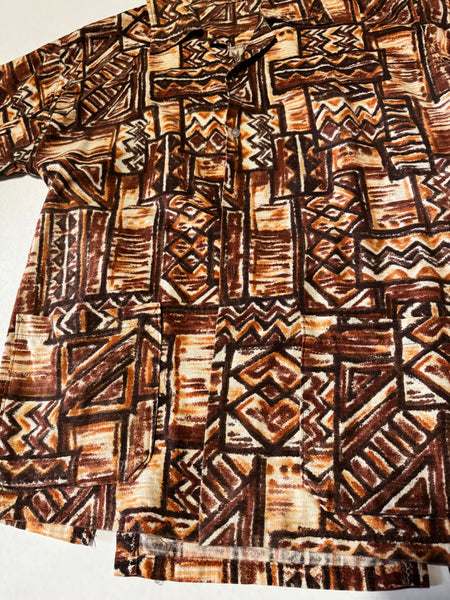 Vintage 70s Safari Shirt (L)