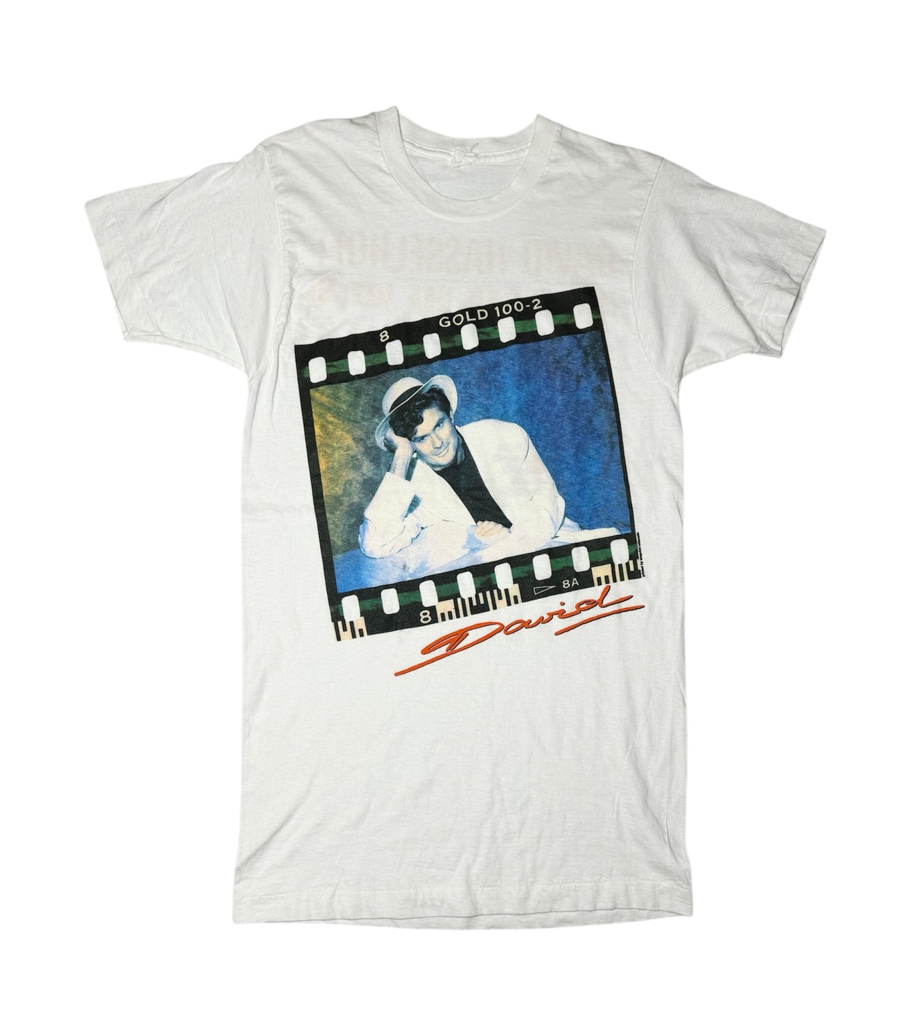 Vintage David Hasselhoff ‘81 T-shirt (L)