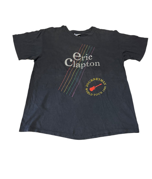 Vintage 90s Eric Clapton Tour T-shirt (L-XL)