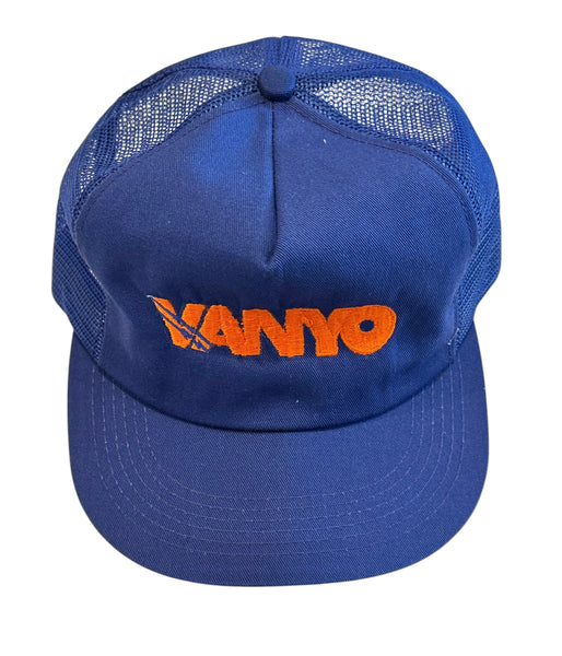 Vintage VANYO Blue Trucker Hat