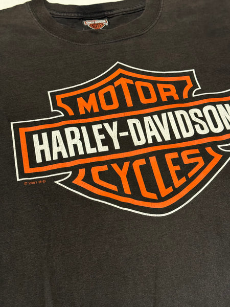 Vintage Harley Davidson Central Coast 2001 T-shirt (S-M)