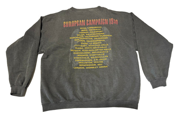 Vintage Slayer Euro Tour 1990 Sweatshirt (L)