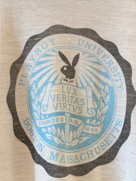 Vintage Playboy University T-shirt (XL)