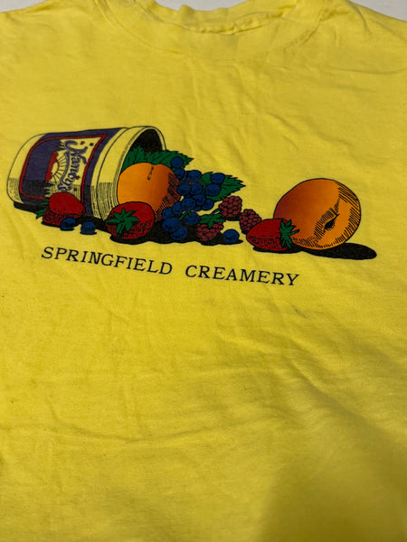 Vintage Long Sleeve T-shirt - Springfield Creamery (M)