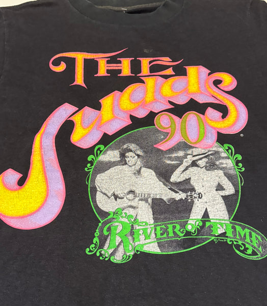 Vintage 80s The Judds - River of Time T-shirt (M-L)