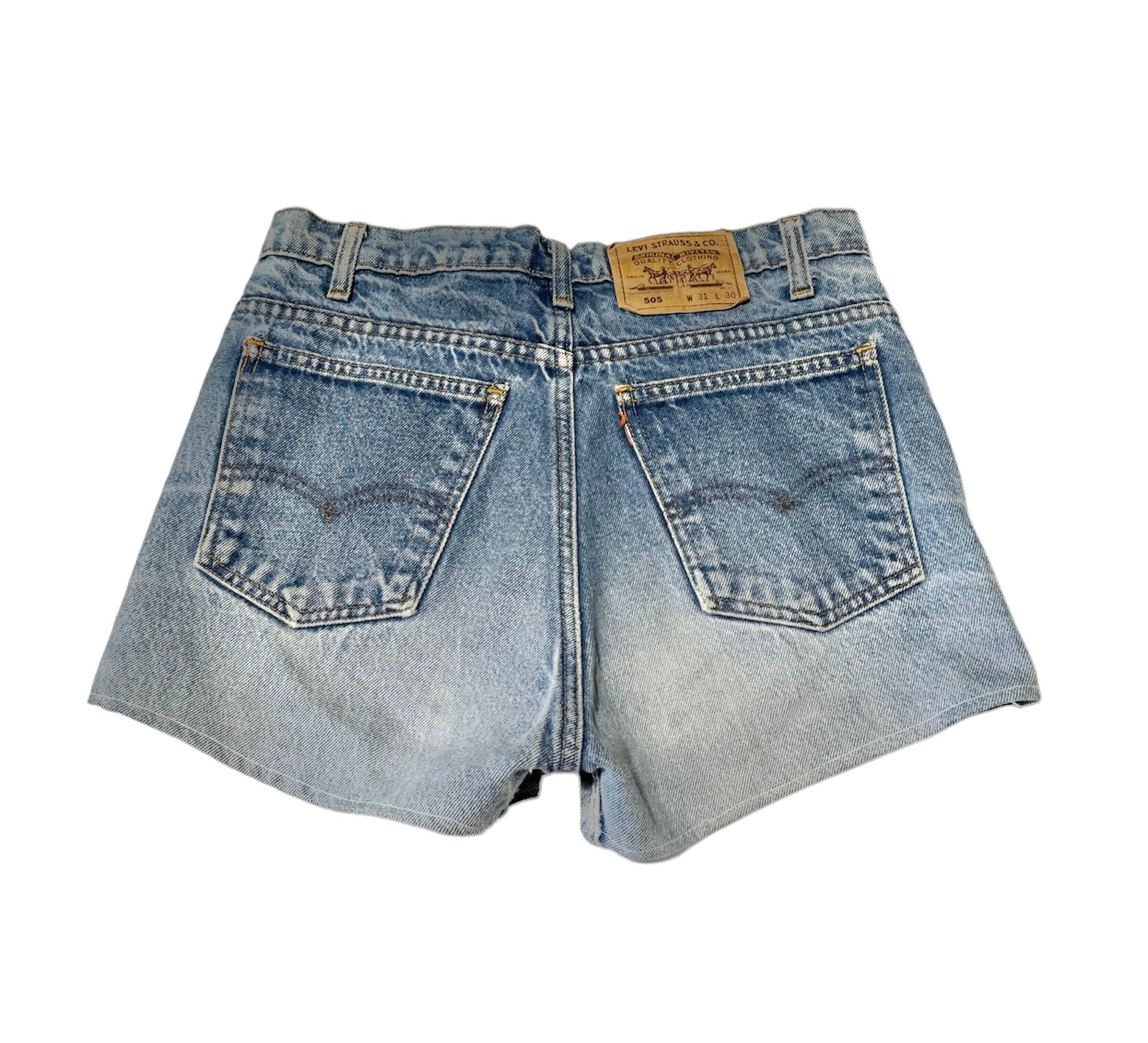 Levis vintage denim shorts online