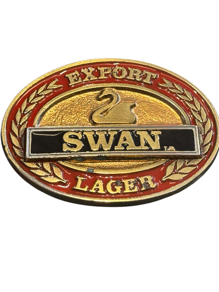 Swan Lager Belt Buckle