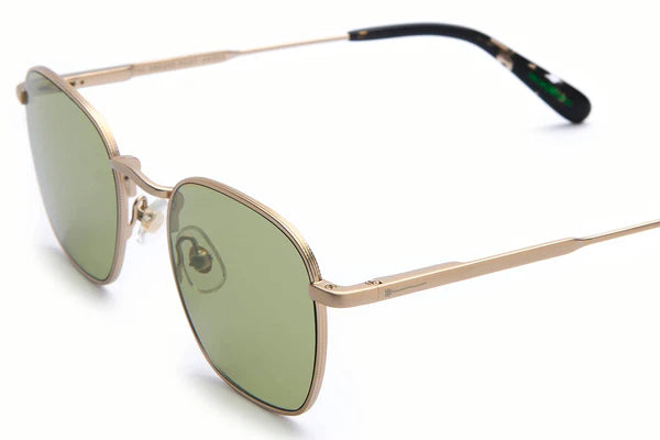 Crap Eyewear - The Groove Pilot - Matte White Gold / Black Tortoise Bio