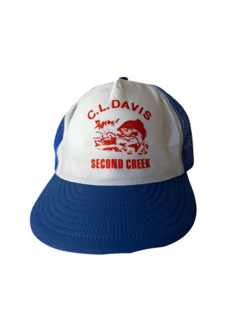Vintage Second Creek Trucker Hat