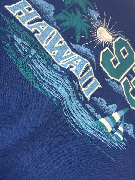 Vintage Blue Hawaii 93’ Sweatshirt (XL)