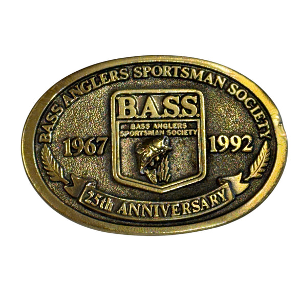 Vintage Belt Buckle - BASS 1967-1992
