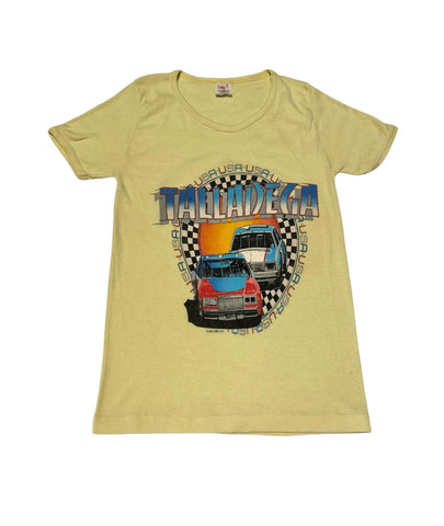 Vintage Yellow NASCAR Talladega T-shirt (XS)