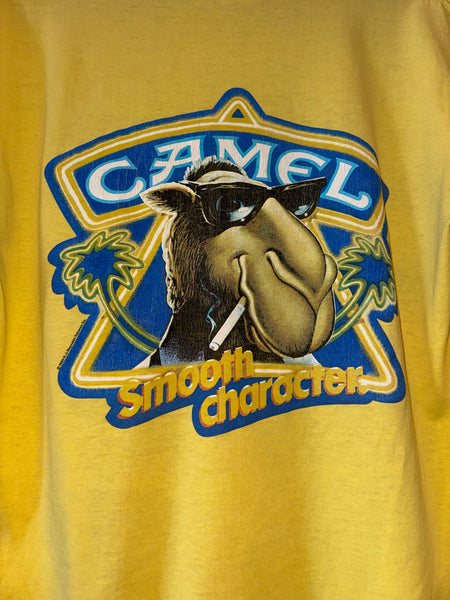 Vintage Yellow Joe Camel Pocket T-shirt (L/XL)
