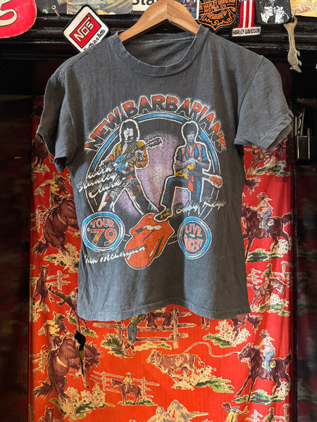 Vintage rare New Barbarians ‘79 Tour T-shirt (S)