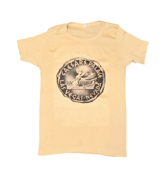 Vintage Caesars Palace Las Vegas Ringer T-shirt (XS)