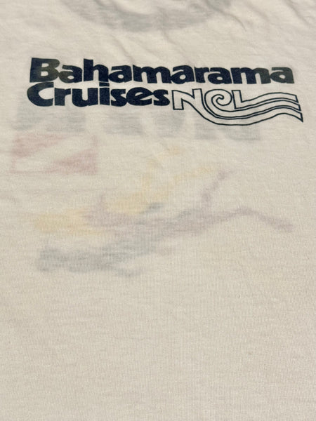 Vintage Bahamarama Cruises - Dive In Ringer T-shirt (L-XL)