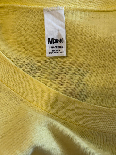 Vintage Yellow Elvis T-shirt (S/M)