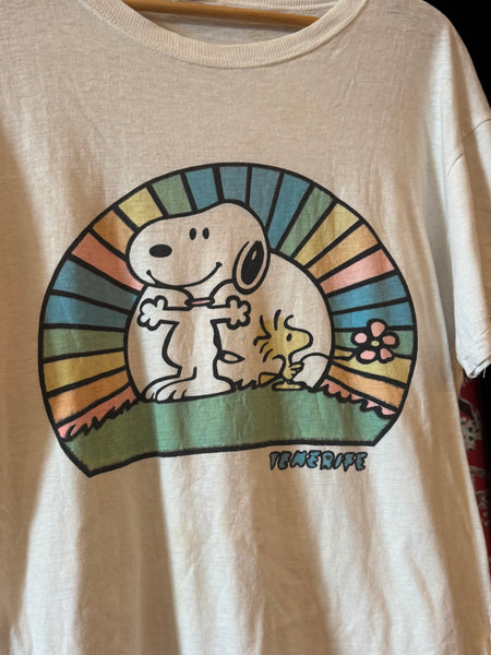 Vintage Snoopy Rainbow Tenerife T-shirt (L)