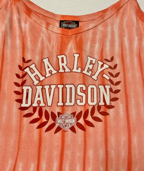 Vintage Harley Davidson Tie Dye Tank Top (L)