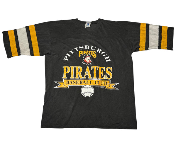 Pittsburgh Pirates Baseball Grid Iron T-shirt (L)