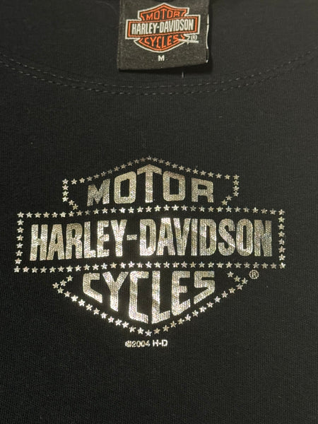 Vintage Harley Davidson Silver Logo Tank Top (M)