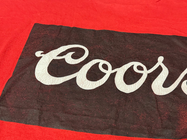 Vintage Red Coors Beer T-shirt (XL)