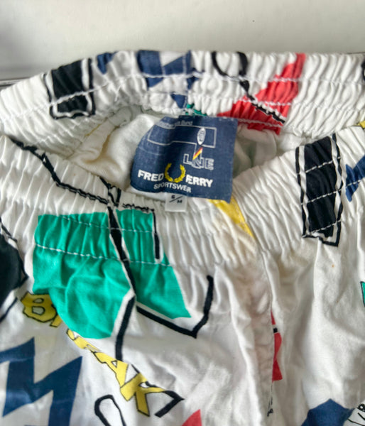 Vintage 80s Tennis Shorts (S-M)