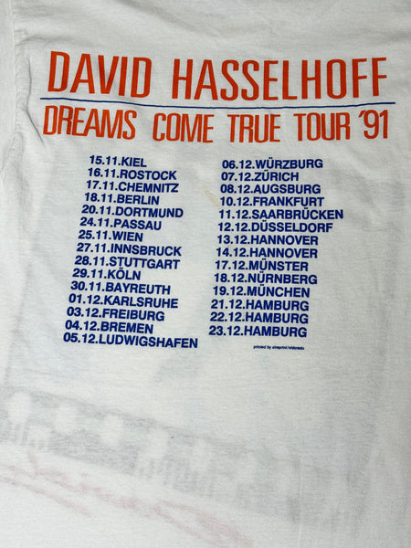 Vintage David Hasselhoff ‘81 T-shirt (L)