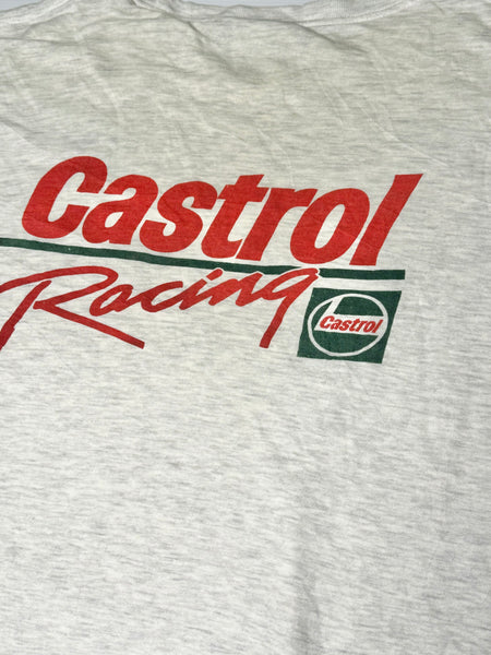 Grey Castrol Racing T-shirt (L)