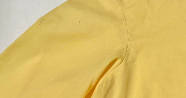 Vintage Yellow 80s Frill Prom Shirt (L-XL)