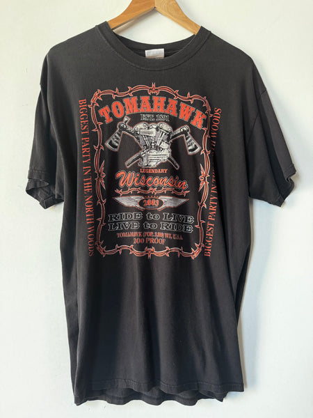 Tomahawk Biker Vintage T-shirt (L)