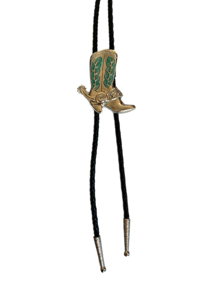 Bolo Tie -Cowboy Boot,  Made in USA