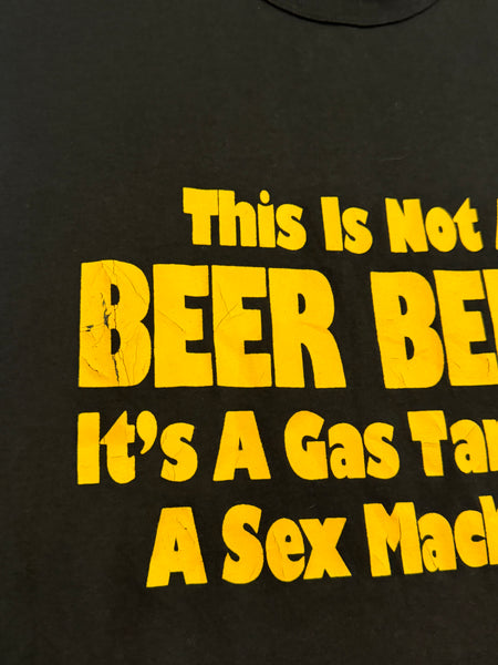 Vintage 80s Beer Belly Gas Tank T-shirt (L)