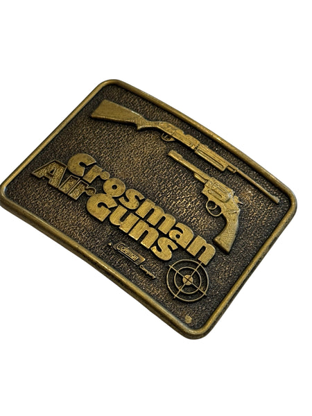 Vintage Belt Buckle - Crosman Air Guns