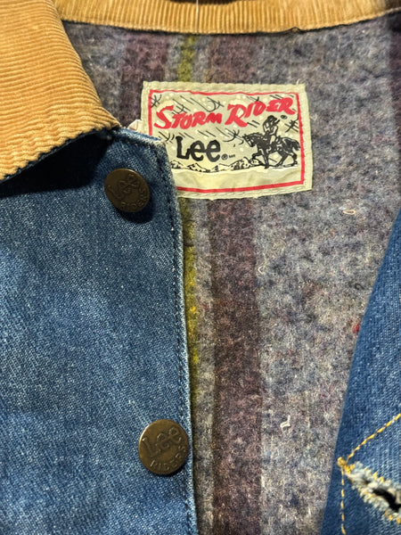 Vintage Lee Storm Rider Denim Jacket (M)
