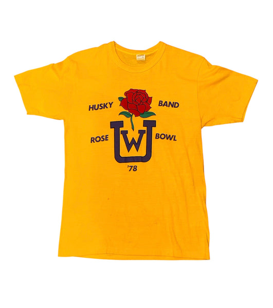 Vintage Rose Bowl Husky Band ‘78 T-shirt (L)